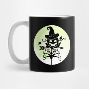 Halloween Pumpkin Silhouette Mug